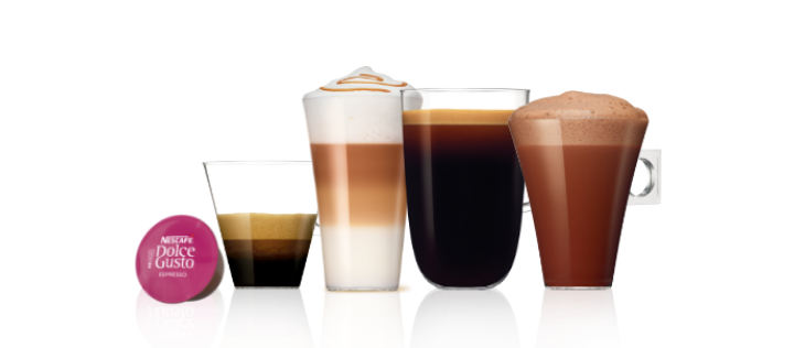 네스카페 돌체구스토 캡슐 | 대용량 팩 보기 - NESCAFÉ® Dolce Gusto® header image