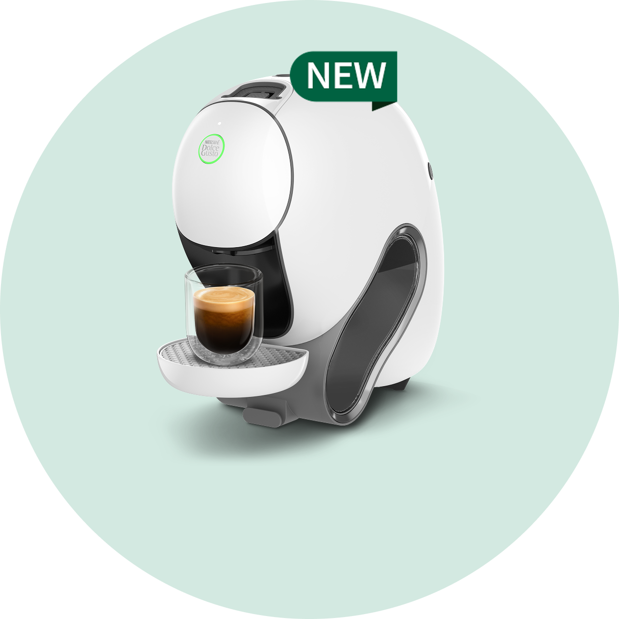 네오 카페 머신 화이트